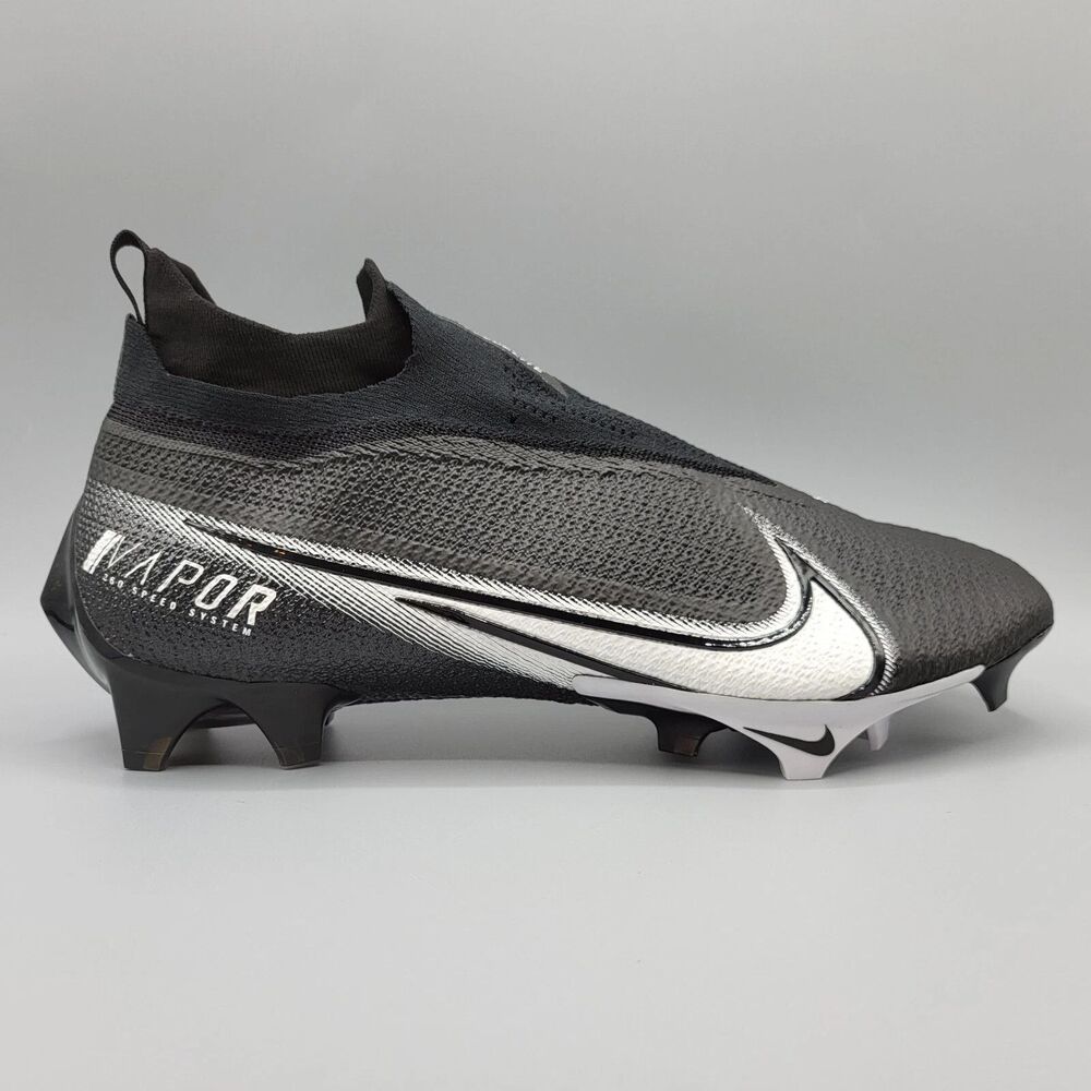 Men’s 14 Wide Nike Vapor Edge Elite 360 Flyknit Football Cleats Black CV6317-001